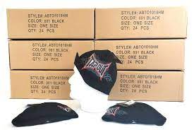 Wholesale Lot Of 144 Tapout Beanie Hats Official Apparel Of Ufc Black One Size Tapout Beanie Casual Beanie Hats Unisex Hat Wholesale Lots