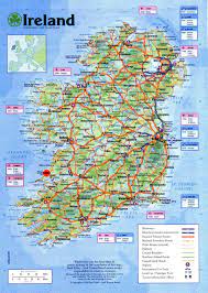 This map shows cities, towns, highways, main roads, secondary roads, tracks, railroads and airports in ireland. Large Detailed Road Map Of Ireland With Cities Airports And Other Marks Ireland Europe Mapsland Maps Of The World