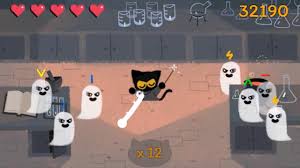 Google Halloween Game 2016 Momo The Spell Casting Cat 105k Youtube