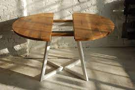 Der round table 4 hamburg gehört zu den ältesten tischen in deutschland. Extendable Round Table Ausziehbarer Runder Esstisch Table Ronde Extensible Free Shipping Germany France Table For Small Space Oak Table Oak Table Top