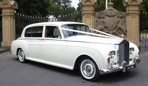 Poss Choice Of Wedding Car White Rolls Wedding Car Wedding Car Hire Bridal Car