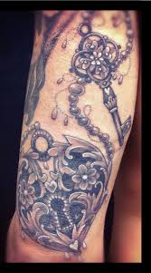 Heart Lock Key Tattoo Love The White Accents Do These 3 Things And Make Money Every Time Free Vid Key Tattoo Designs Lock Key Tattoos Key Tattoo