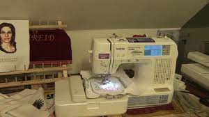 Brother Lb6800 Prw How To Use This Sewing Embroidery Machine Brother Embroidery Machine Machine Embroidery Machine Embroidery Projects