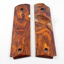 1911 Custom Made Pistol Grips With Thumb Rest Cocobolo Full Etsy Grips Custom Pistol