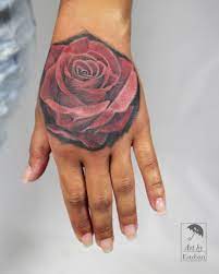 Rose Rose Tattoo Pink Pink Tattoo Red Red Tattoo Floral Floral Tattoo Hand Tattoo Color Color Tattoo Color Red Tattoo Pink Tattoo Flower Tattoo Hand