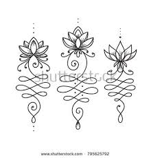 Unalome Lotus Flower Symbol Buddhism Life Path Si Buddhism Flower Life Lotus Path Si Symbol Lotus Flower Meaning Flower Symbol Lotus Flower Tattoo