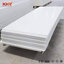 Jinbao 1220*2440mm 2050*3050mm 2mm 12mm 30mm laser design blurred price corian custom size clear mica transparent acrylic sheet fob price: China Krion Acrylic Solid Surface For Vanity Top And Countertop China Krion Solid Surface Acrylic Solid Surface