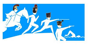The modern pentathlon is an olympic sport that comprises five different events; Le Pentathlon Moderne Hussardises