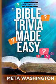 Oct 03, 2020 · the new book bible trivia made easy is set to release october 14th as a celebratory follow up to her recent stellar award win. Bible Trivia Made Easy Washington Meta 9798612027331 Amazon Com Books