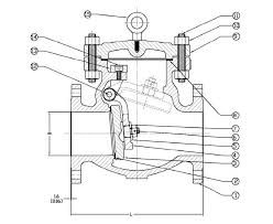 Swing Check Valve Class 300 Beric Valves