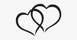 You can find more interlocking hearts clip arts in our search box. Hearts Clipart Interlocked Interlocking Hearts Black And White Free Transparent Png Download Pngkey