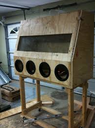 4 inches exhaust blower make sure crystal clear sandblasting. 43 Best Sandblaster Cabinets Diy Construction Ideas Sandblasting Cabinet Diy Cabinets Sandblasted