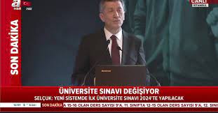 İlk basamağı oluşturan öğrenci seçme sınavı (öss) nisan, ikinci basamağı oluşturan öğrenci yerleştirme sınavı (öys) ise haziran ayı içinde yapıldı. Son Dakika Universite Sinavi Degisiyor Liselere Yeni Model Ne Zaman Baslayacak Bakan Selcuk Acikladi Video Izle Ahaber Ahaber Son Dakika Video Izle