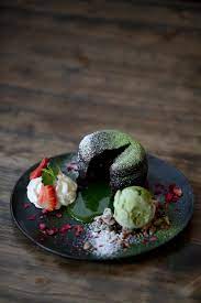 Recipe U Dessert Story S Chocolate Matcha Lava Cake Matcha Recipe Lava Cakes Culinary Matcha