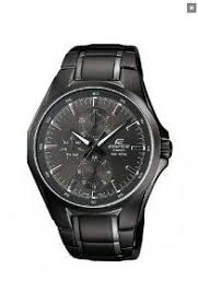 Casio Ef 339bk 1a1vef Mens Edifice Black Watch Casio 119 95 Day Date Display 1 Year Warranty Minera Watches For Men Black Stainless Steel Bracelet Casio