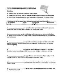 William anderson (schoolworkhelper editorial team), phet projectile. Types Of Forces Gravity Friction Applied Normal Force Worksheet Normal Force Text Structure Worksheets Persuasive Writing Prompts