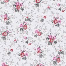 Wenn sie sich wiederum für blumenmotive mit pastellfarben entscheiden, würden sie für eine friedliche und ausgeglichene stimmung sorgen. Tapete Grau Rosa Blumen Petite Fleur Rasch 285054