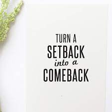 Never Give Up Turn Your Setbacks Into Comebacks And Be Sure To Succeed Inspirational Quotes Calendar Great Inspirational Quotes Quote Prints