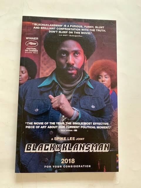 FOR YOUR CONSIDERATION: BLACKkKLANSMAN - NOMINATION SCRIPT | eBay