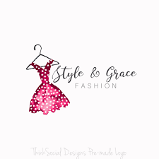 Premade Logo Clothes Hanger Logo Dress Logo Boutique Logo Fashion Logo Blogger Logo Business Logo Logotipo De Loja Nomes Para Loja Feminina Nome De Loja