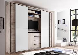 Schwebeturenschrank Mit Tv Fach Schlafzimmer Eingebaut Schwebeturenschrank Schlafzimmer Design