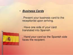 One language on each side. Spain Ppts 1