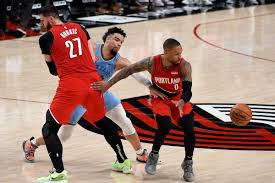 The utah jazz and portland trail blazers know they're both going to be in the postseason, but neither team quite knows what spot they'll be in just yet. The Trail Blazers Current Seed Nba Play In 101 Blazer S Edge