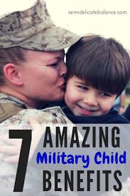 Now That I Am A New Mom I Had To Look Into What Kind Of Benefits There Are For My Military Child Here Are Military Kids Military Family Life Military Spouse