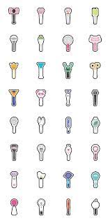 <be a kpop idol> members will be evaluated by their potential, growth process, and diligence reflecting course history and weekly feedback / monthly evaluation in addition. Kpop Lightstick Stickers Icon Set Pop Stickers Kpop Logos Fandom Kpop