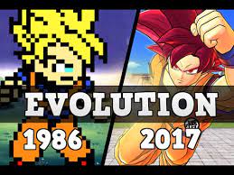 The game dragon ball z: Dragon Ball Games Evolution 1986 2017 Youtube