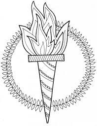 Supercoloring.com is a super fun for all ages: Winter Olympics Torch Coloring Pages Free Printable Winter Olympics Coloring Pictures Winter Olympics 2018 Co Kids Olympics Preschool Olympics Olympic Crafts