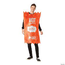 What we liked most about the lightweight halloween costume. Adult Taco Bell Hot Sauce Costume Oriental Trading