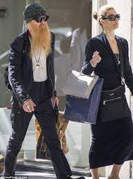 Who is billy gibbons dating right now? Zz Top Star Billy Gibbons Trademark Beard Stands Out As He Strolls In The Madrid Sunshine With Wife Daily Mail Online