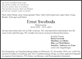 Jänner 2021 > zur parte. Traueranzeigen Von Ernst Swoboda Stuttgart Gedenkt De