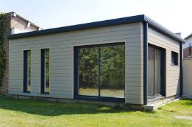 Extension Bois De Maison Et Studio De Jardin Md Concept Bardage Exterieur Maison Extension Maison Bois Extension Maison