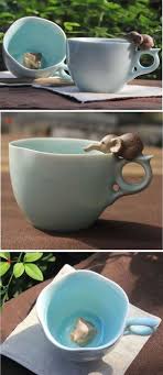 Ceramic Elephant Figurine Coffee Cup Coffee Mug Elephant Figurines Ceramic Elephant Mugs