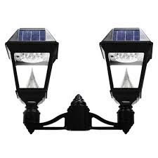 When placing the light component in place, it is. Solar Powered Lamp Post Lights Outdoor Solar Store