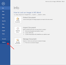 Here's a step by step guide to help you do that: How To Lock An Image In Word Officebeginner