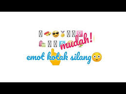 Teka teki silang memberikan ukuran tampilan yang berbeda. Cara Menampilkan Emoji Kotak Silang Seperti Hp Iphone D Hp Android Youtube