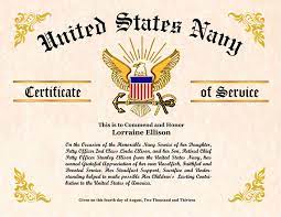 Military Wife And Family Certificate Of Appreciation