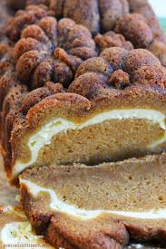 I prefer to line mine with parchment and then spray it with cooking spray for easy removal. A Fall Treat For Your Taste Buds Pumpkin Loaf With Cream Cheese Swirl Home Is Where The Boat Is