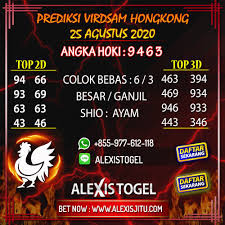 Prediksi Togel Hongkong Hari Ini Selasa 25 Agustu 2020 Di 2020 Hoki Sydney November