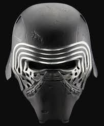 El Casco De Kylo Ren Listo Para Usarse Vecindad Grafica Diseno Grafico Kylo Ren Helmet Star Wars Helmet Kylo Ren