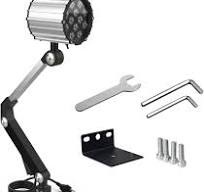 Led Waterproof Machine Work Light, Multipurpose Adjustable Angle Aluminum  Alloy Long Arm for Lathe CNC Milling Drill Press and Workbench, AC 110~240V  ...
