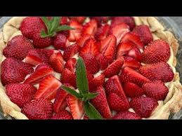 Pin On Tarte Aux Fraises Pate Minute