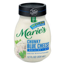 To avoid piling on the calories, crumble a couple chunks of blue cheese on your salad instead to still get the flavor. Save On Marie S Chunky Blue Cheese Dressing Dip Gluten Free Order Online Delivery Stop Shop