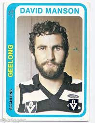 1979 Scanlens (110) David MANSON Geelong ""