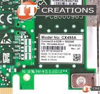 Mellanox Connectx-4 Single Port EDR 100gb/s Infiniband / 100gbe Ethernet PCI-E 3.0 X16 Qsfp28 VPI Network Adapter Enhanced Data Rate IB Model Cx455a ( ...