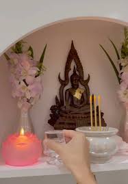 แก้วน้ำคริสตัลสวย ถวายน้ำพระ