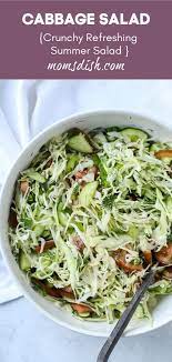 Cabbage Salad Homemade Salads Salad Recipes Cabbage Salad